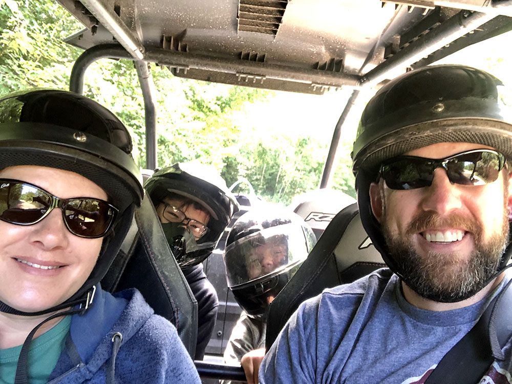 ATV riding in Gorham, NH