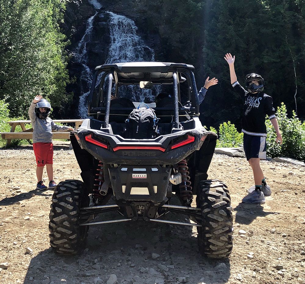 ATV riding in Gorham, NH