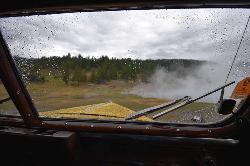 Drive by the Firehole