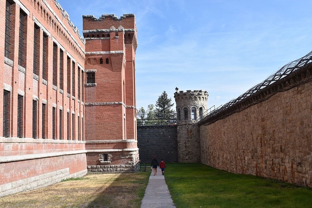 Montana Prison Museum Walls