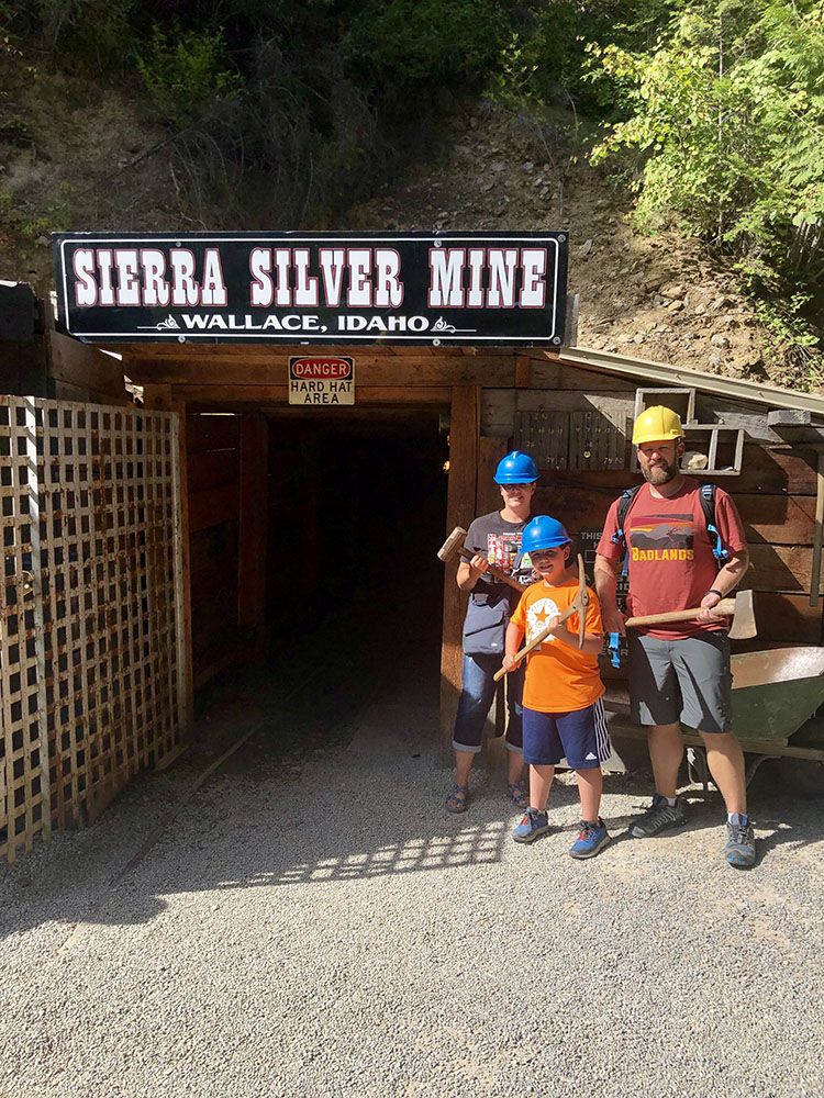 Sierra Silver Mine Entrance
