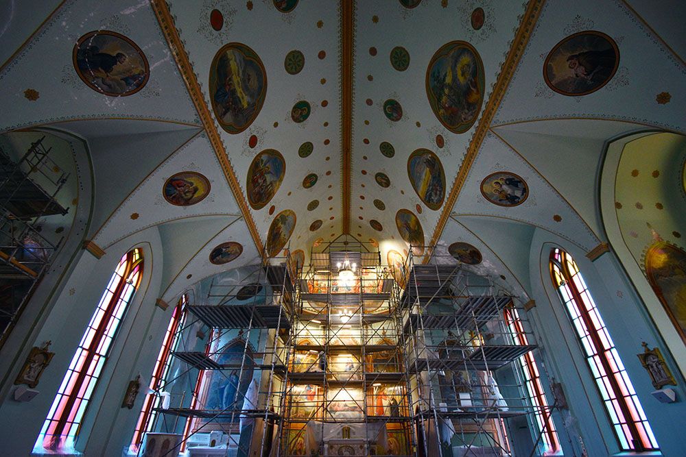 St Ignaitius Church Ceiling