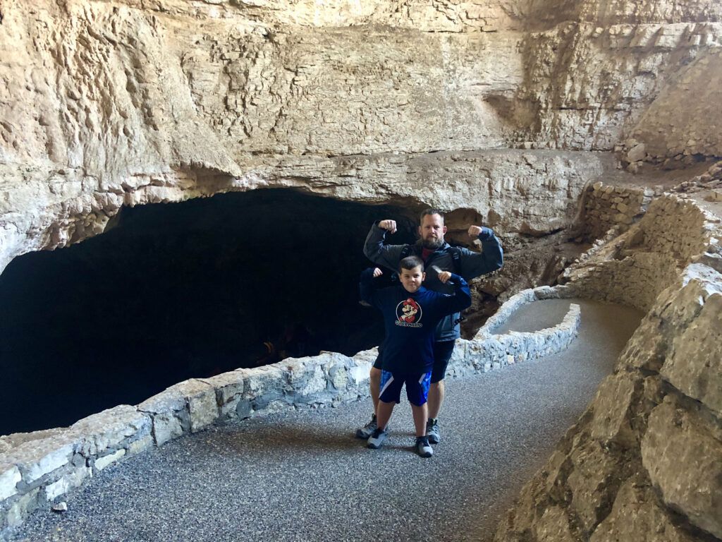 Entrance to Carlsbad Caverns