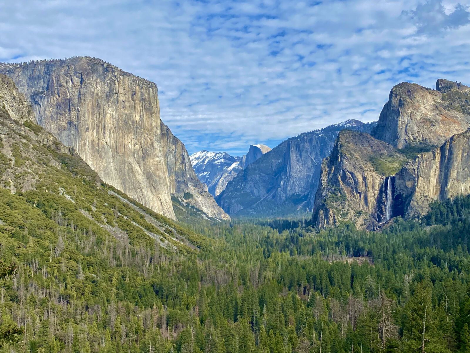 Tunnel View at Yosemite NPS