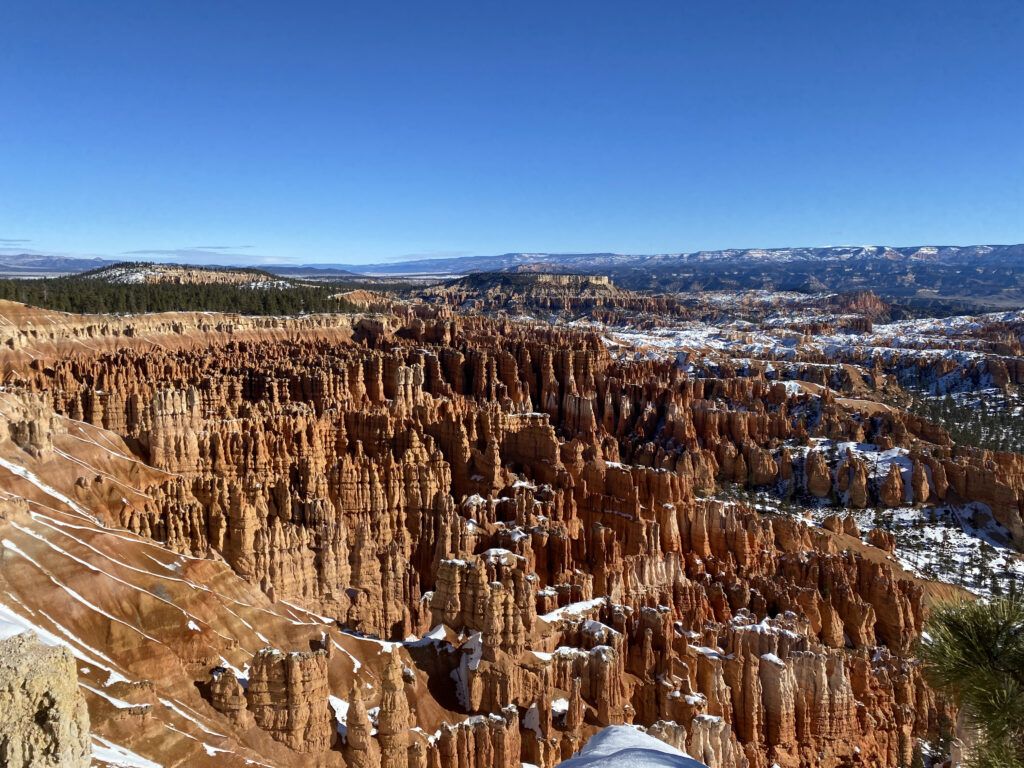 Inspiration Point at Bryce Canyon National Park