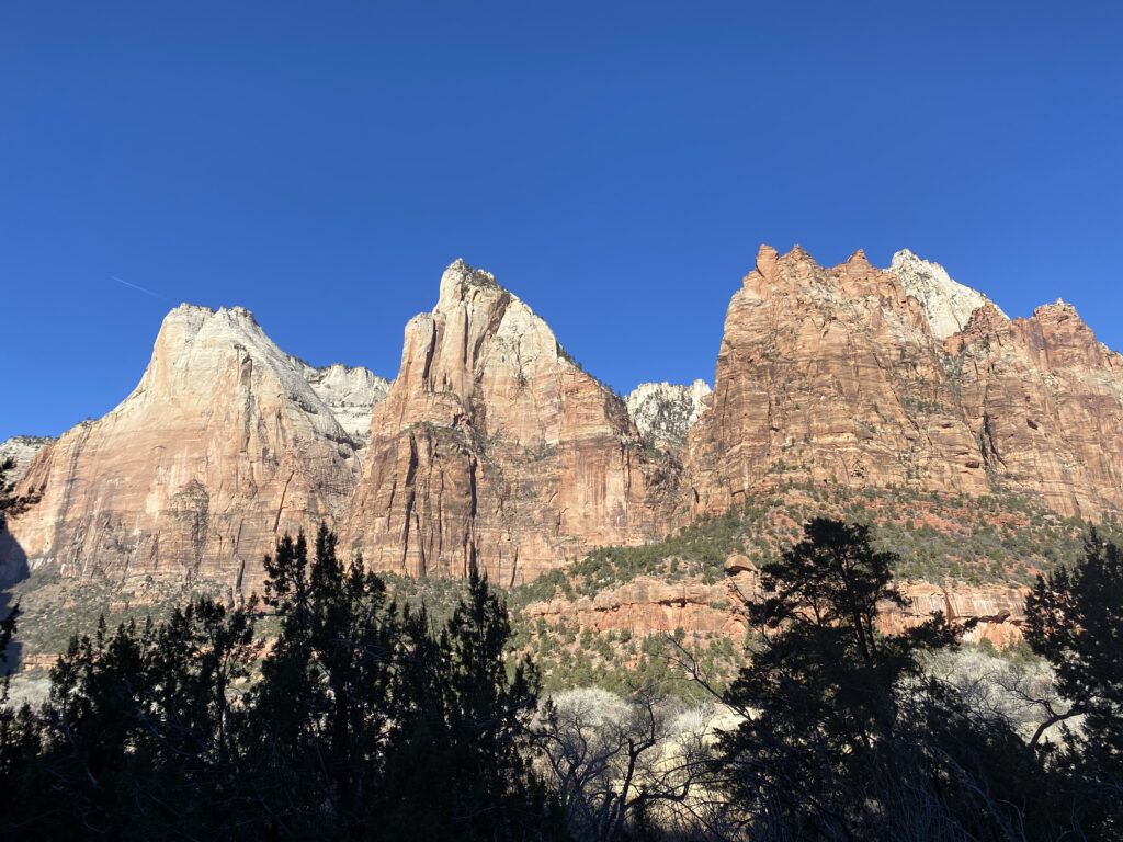Court of the Patriarchs at Zion NPS