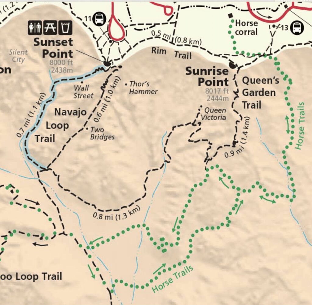 Queen's Garden & Navajo Loop Trail Guide
