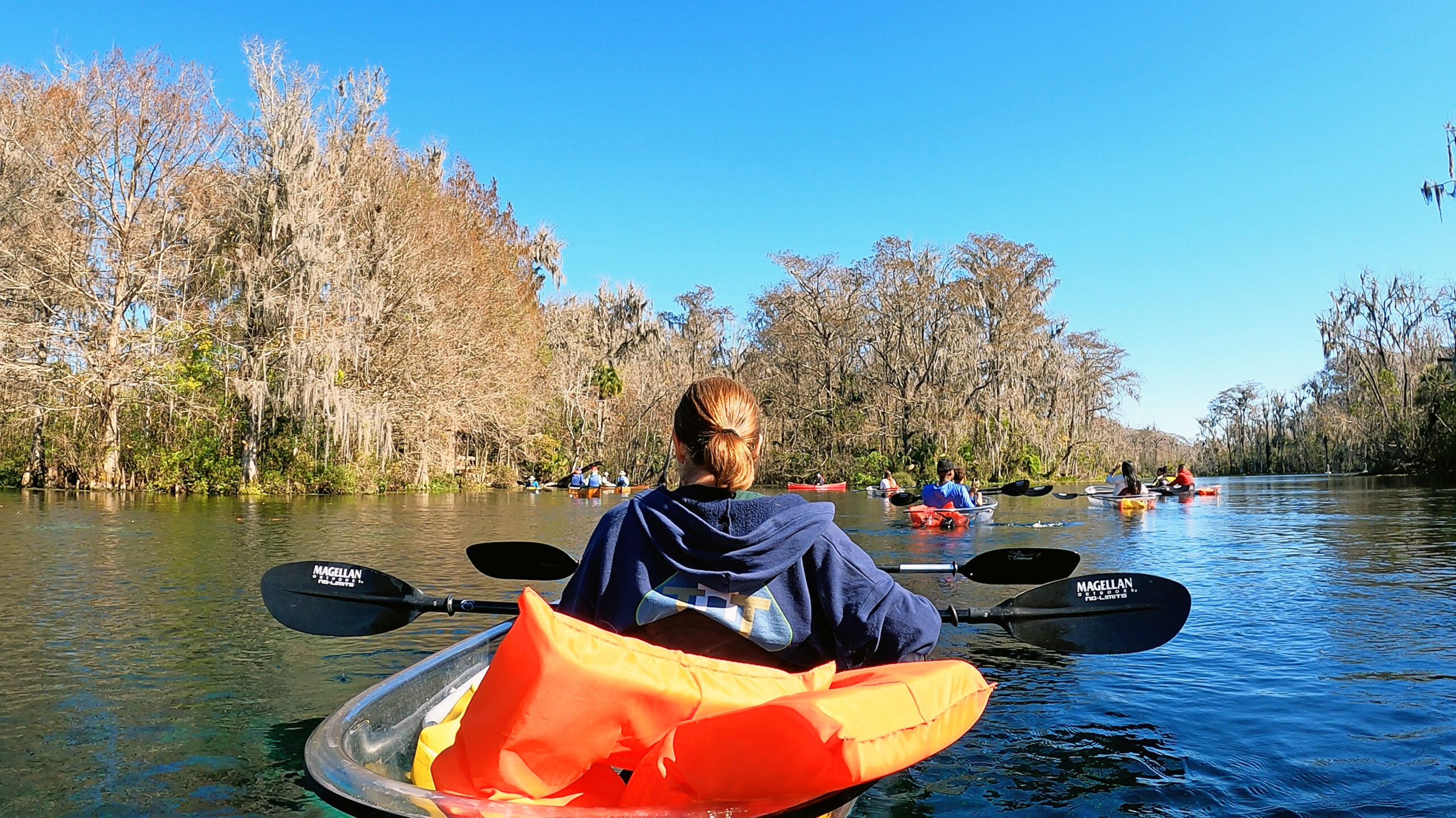 Awesome Clear Kayaking Adventure: Get Up and Go Kayaking
